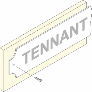 Allied Signs Sedalia - HDU Tennant Panels