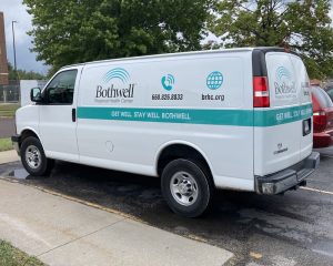 Service Van wrap by Allied Signs Sedalia MO