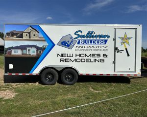 Box truck wrap by Allied Signs, Sedalia MO