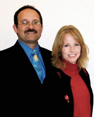 Anthony and Pam Garcia, owners of Allied Signs in Sedalia, MO